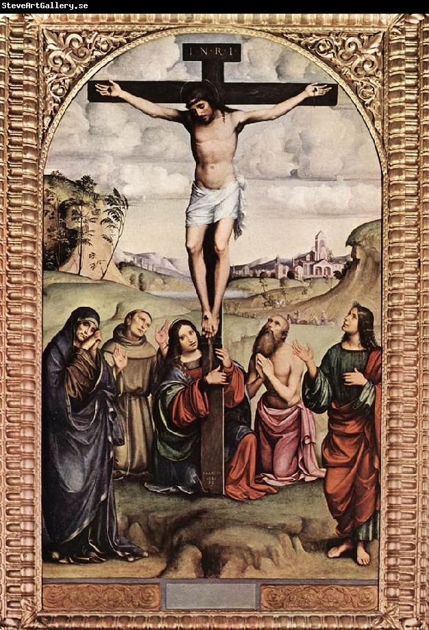 FRANCIA, Francesco Crucifixion xdfgs